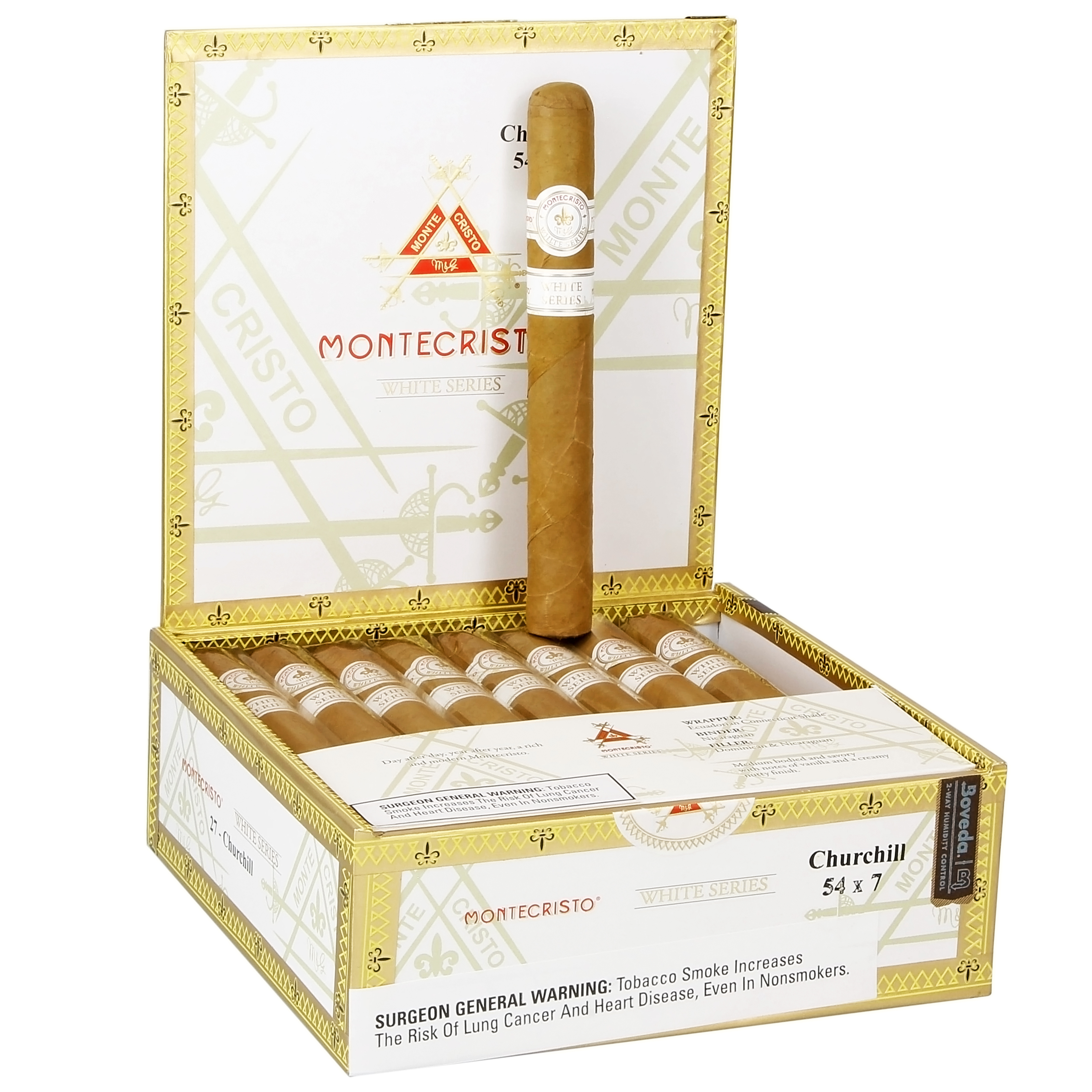 Montecristo White packaging