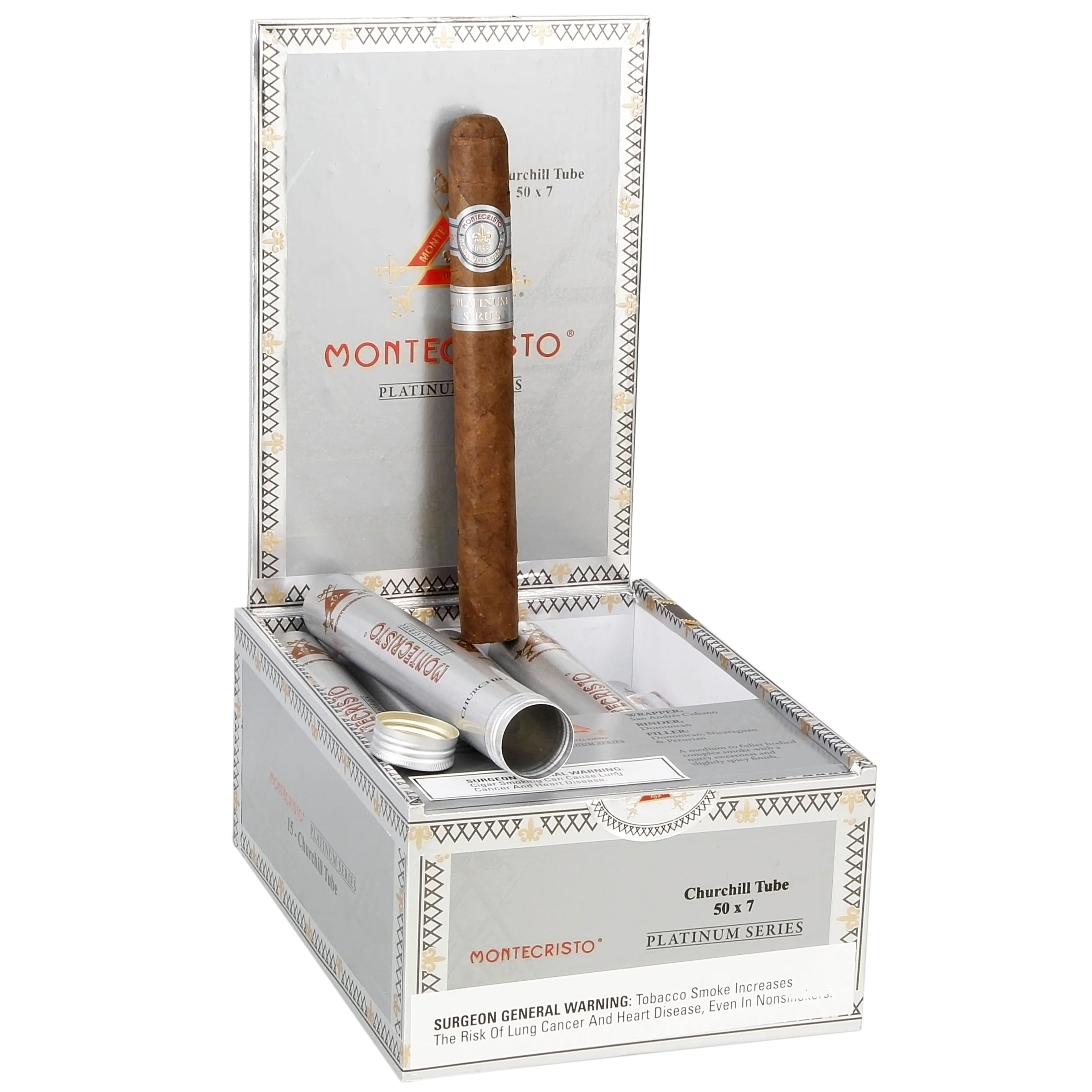 Montecristo Platinum Series packaging