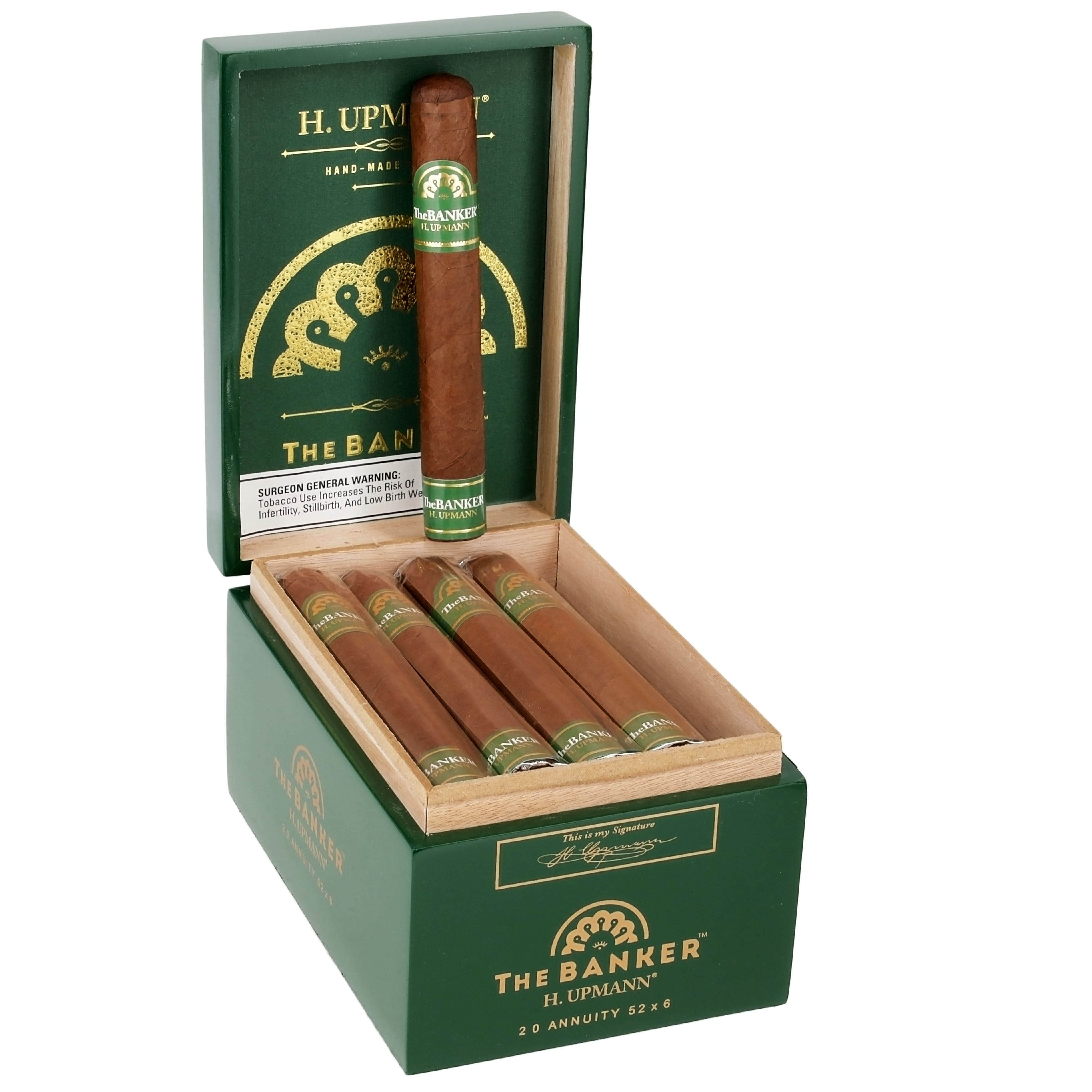 H Upmann The Banker packaging