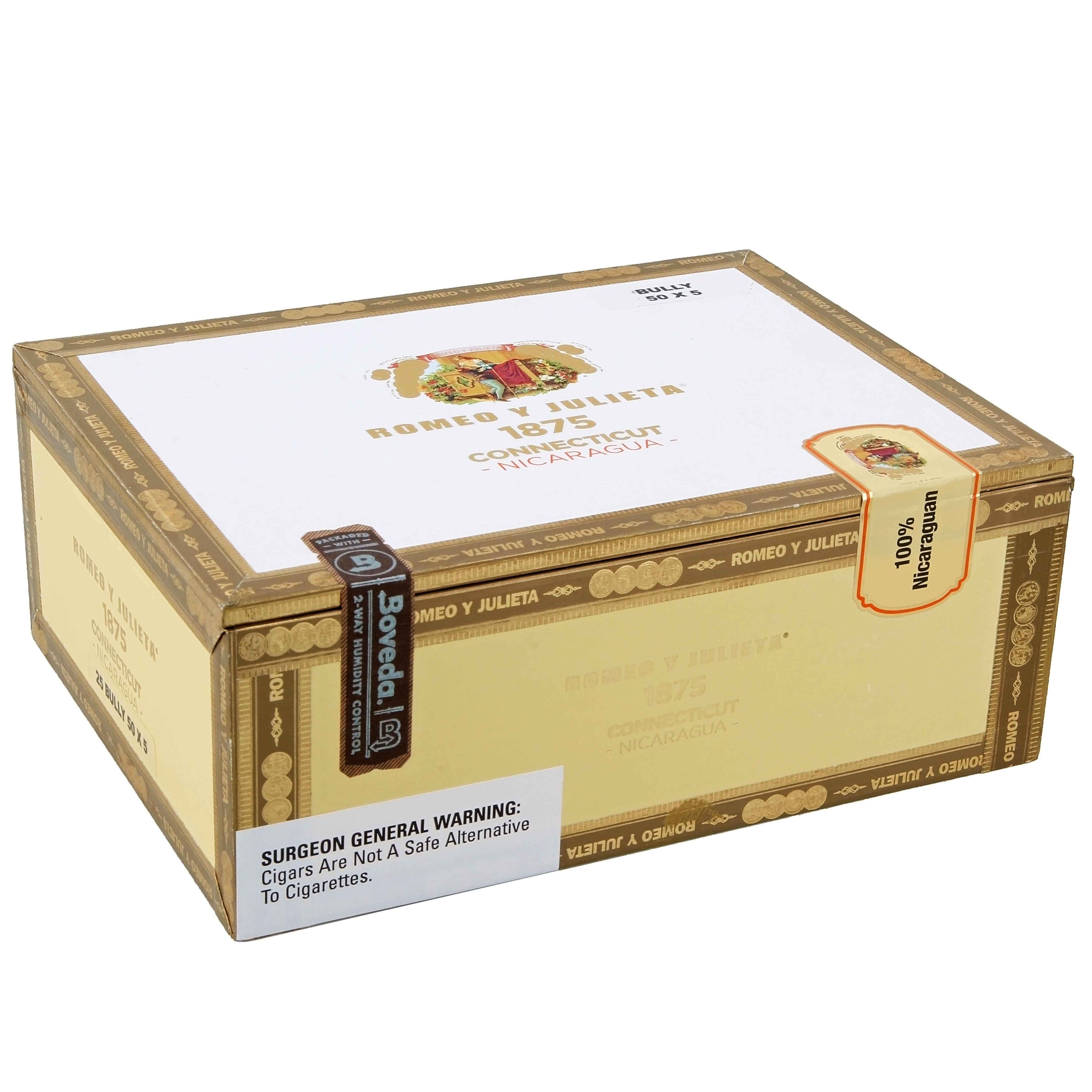 Romeo y Julieta 1875 Conn Nica packaging