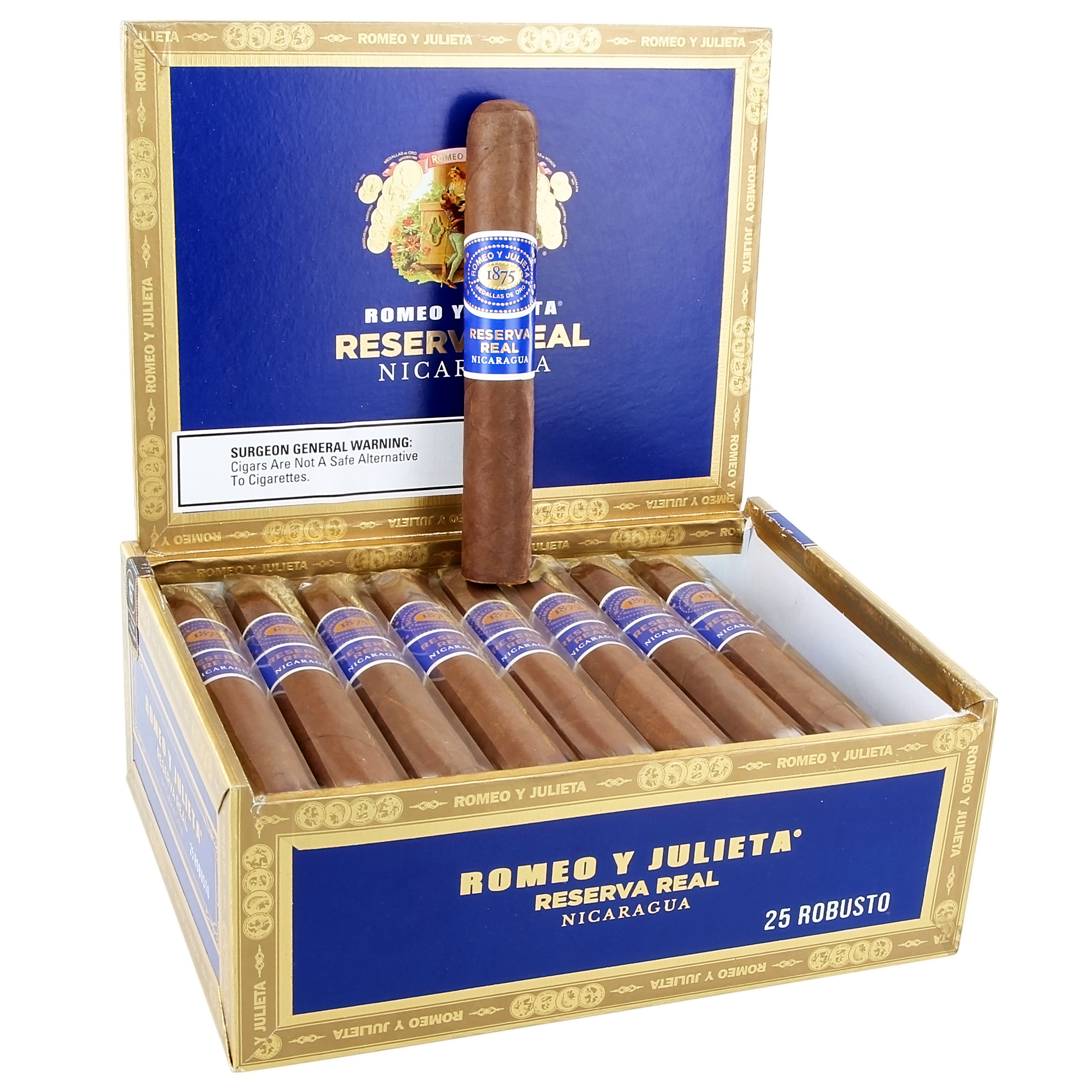 Romeo y Julieta Reserva Real Nica packaging