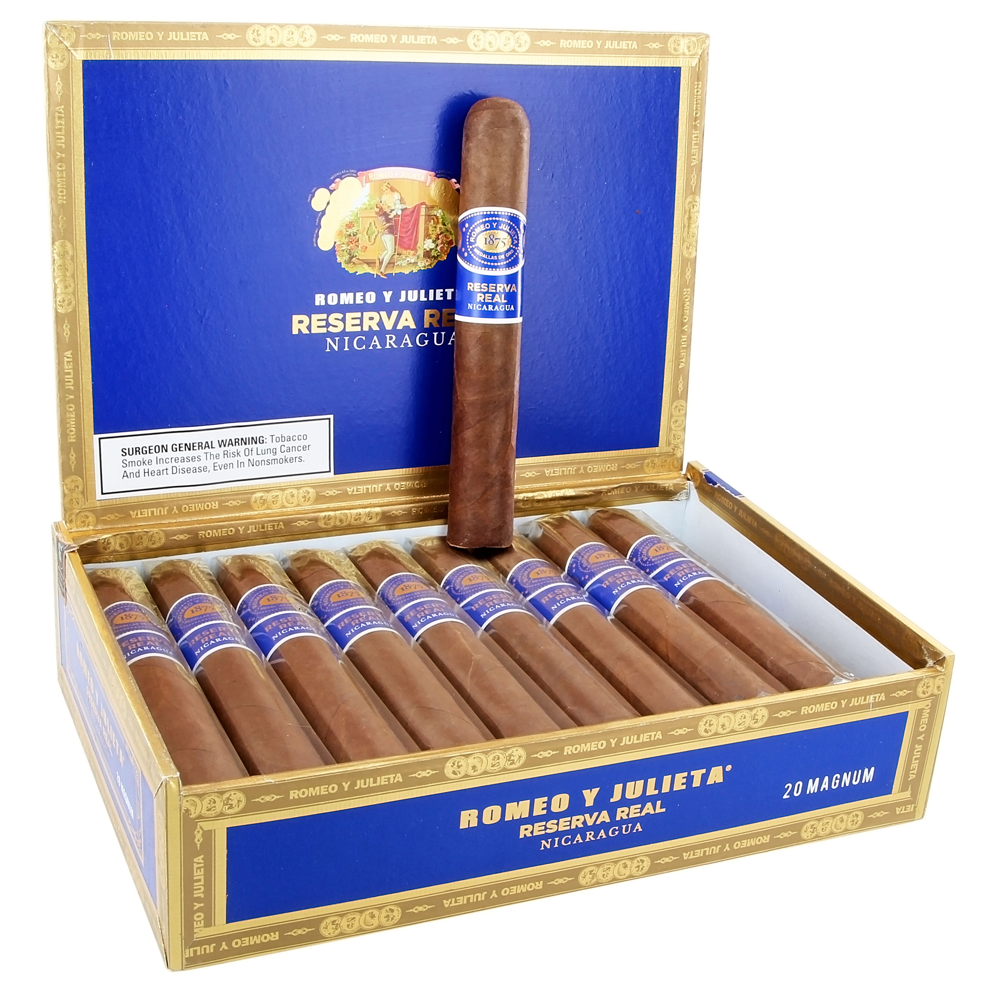 Romeo y Julieta Reserva Real Nica packaging