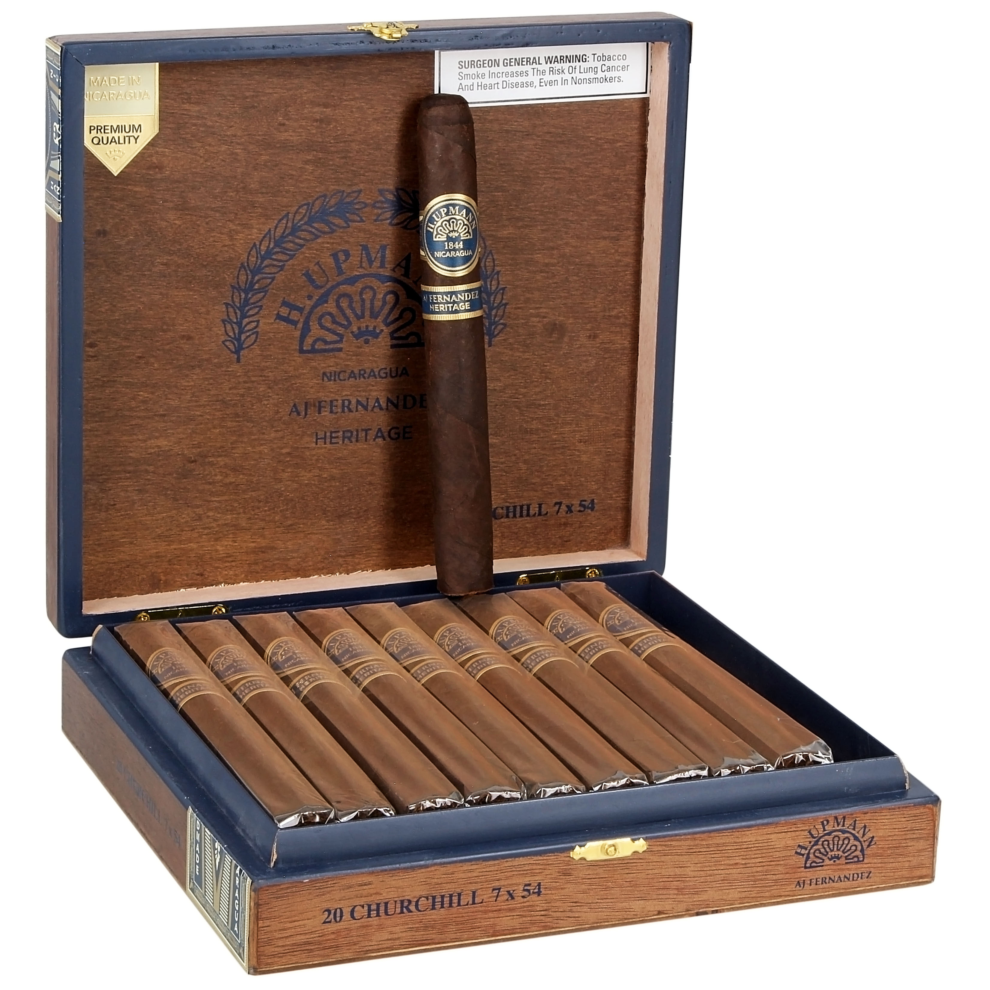 H Upmann Nica Ajf Heritage packaging