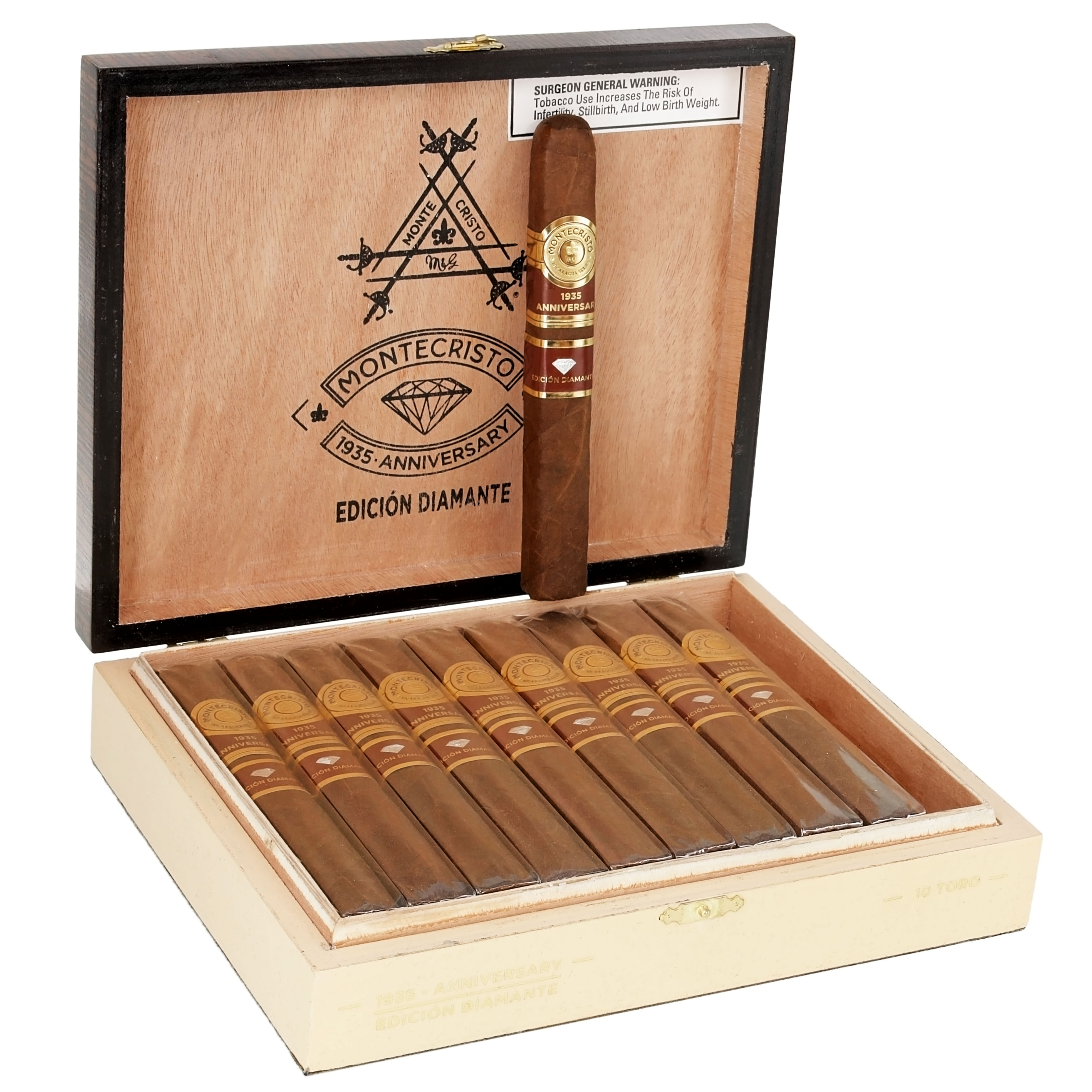 Montecristo 1935 Anniversary Edicion Diamante packaging