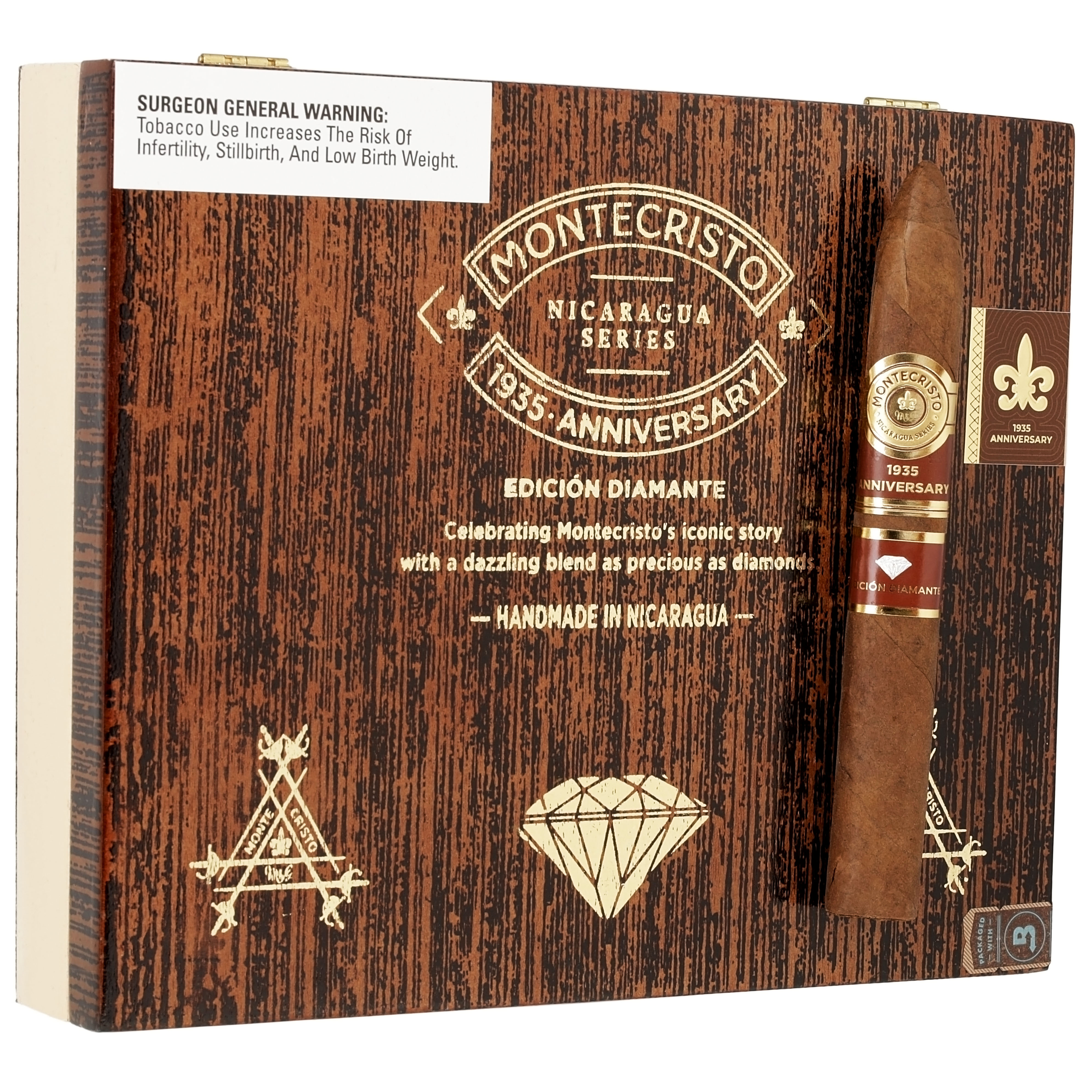Montecristo 1935 Anniversary Edicion Diamante packaging