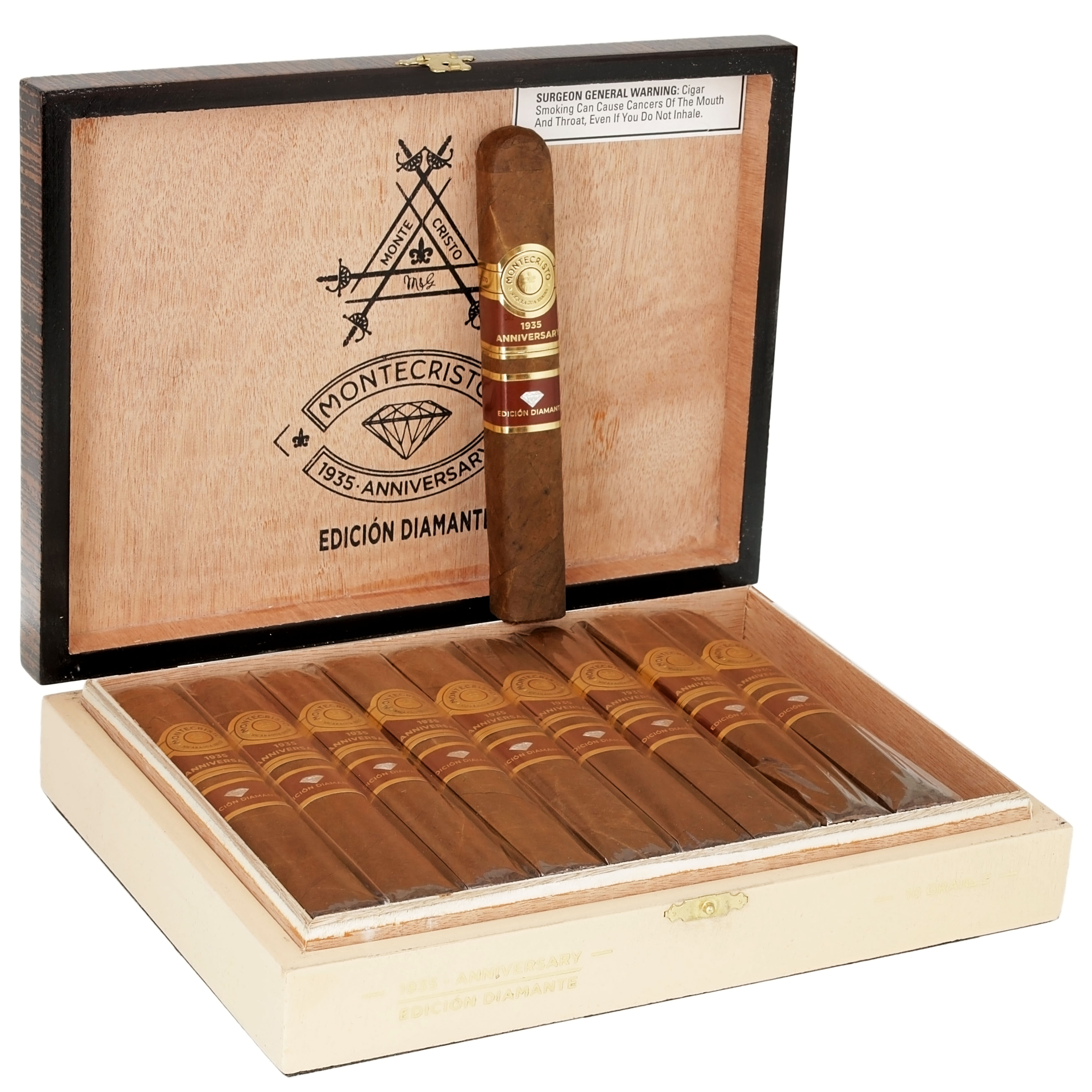 Montecristo 1935 Anniversary Edicion Diamante packaging