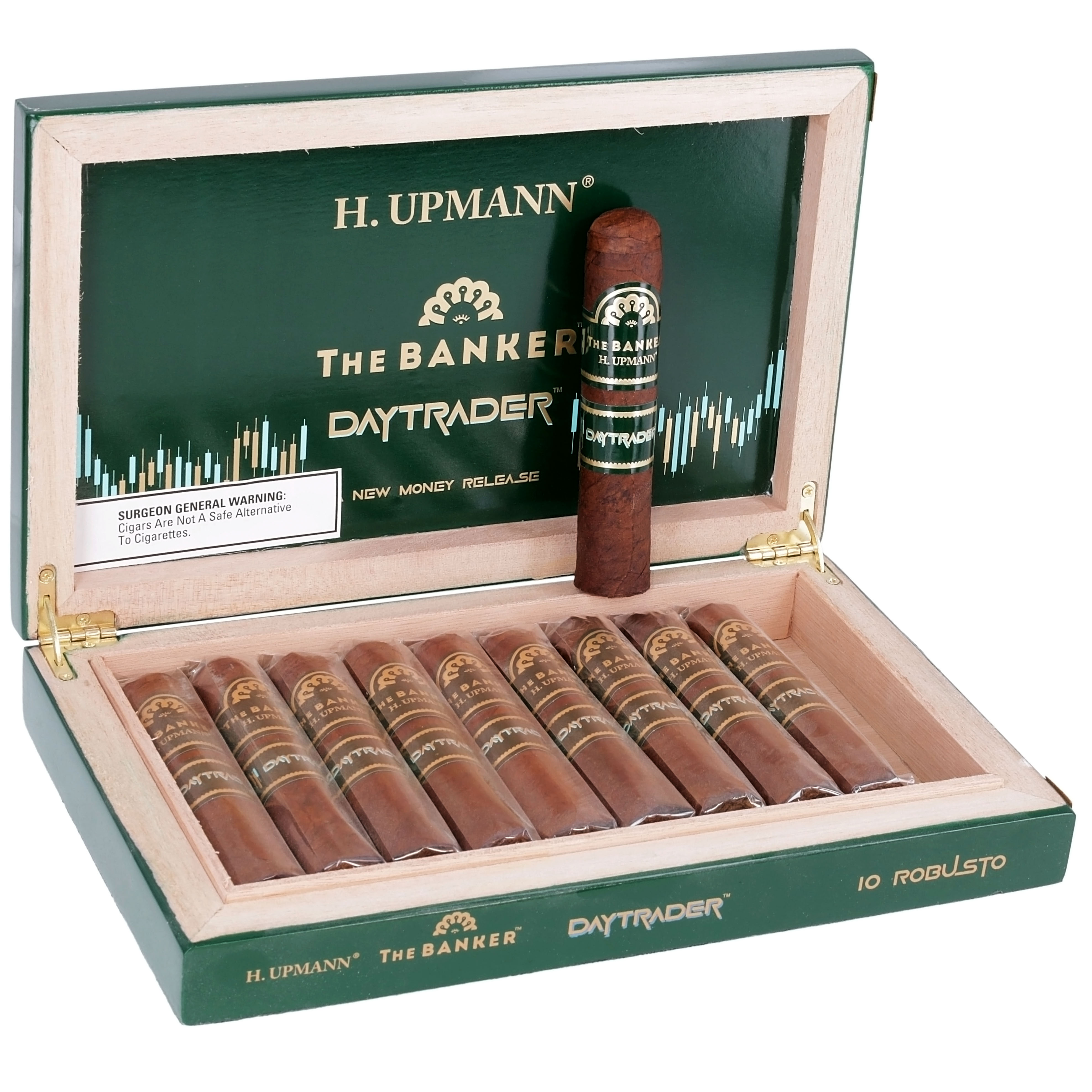 H Upmann The Banker Daytrader packaging