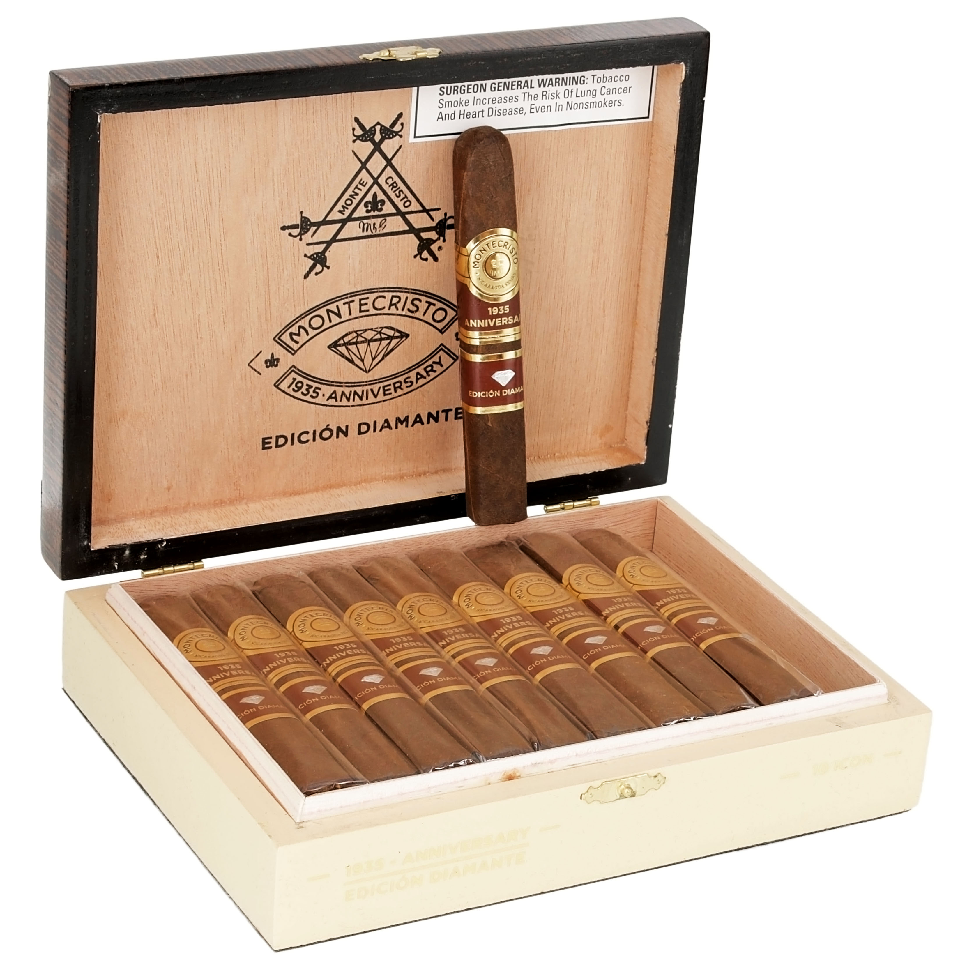 Montecristo 1935 Anniversary Edicion Diamante packaging