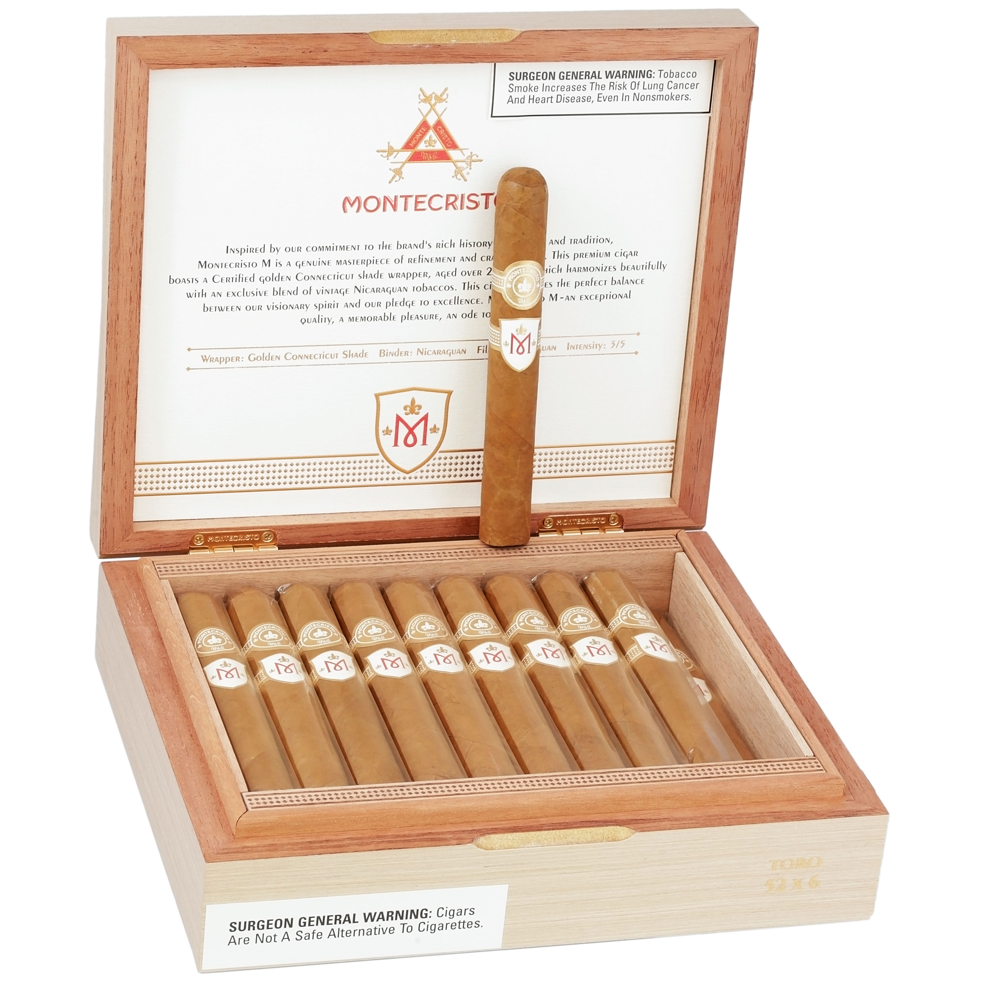 Montecristo M packaging