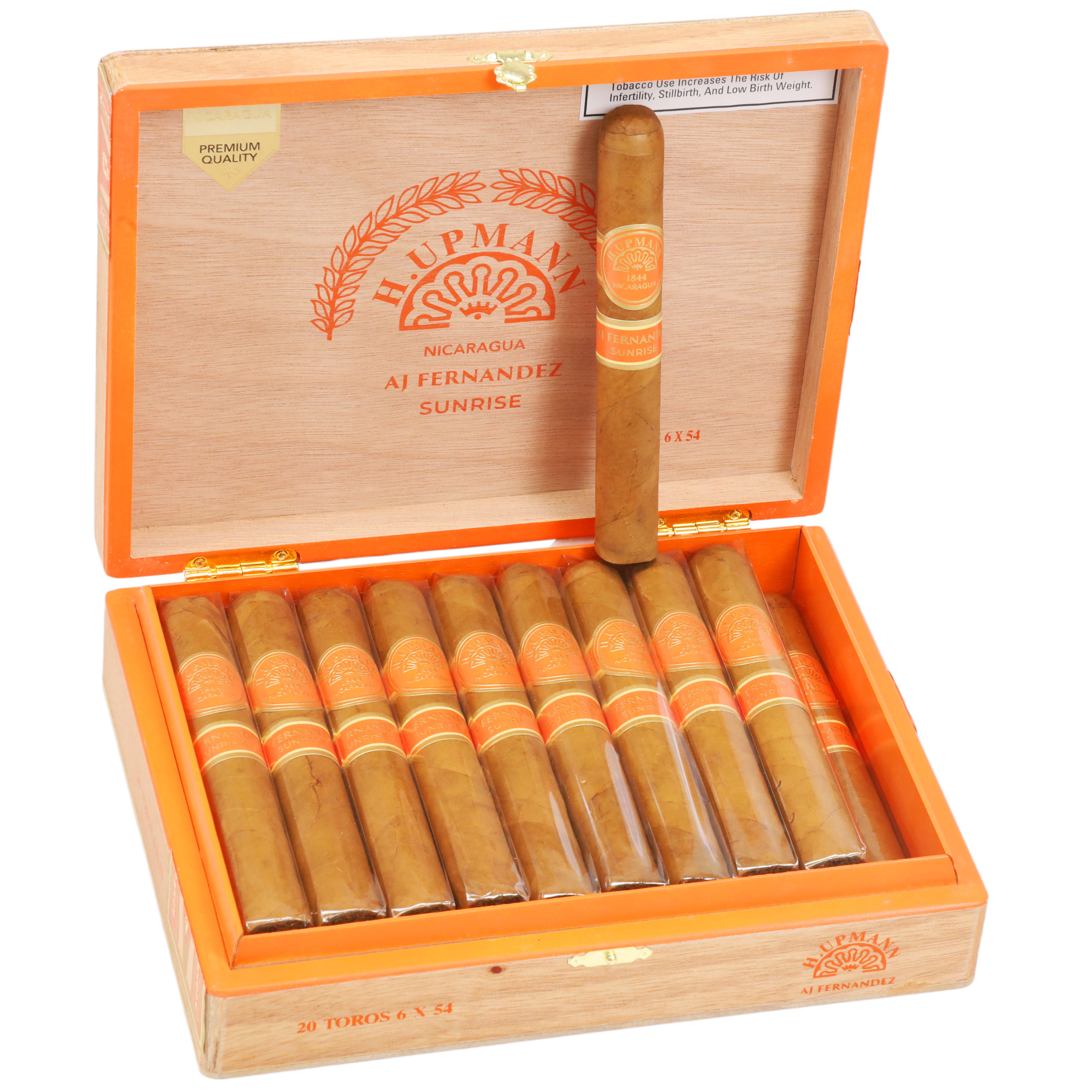 H Upmann By Aj Fernandez Sunrise packaging