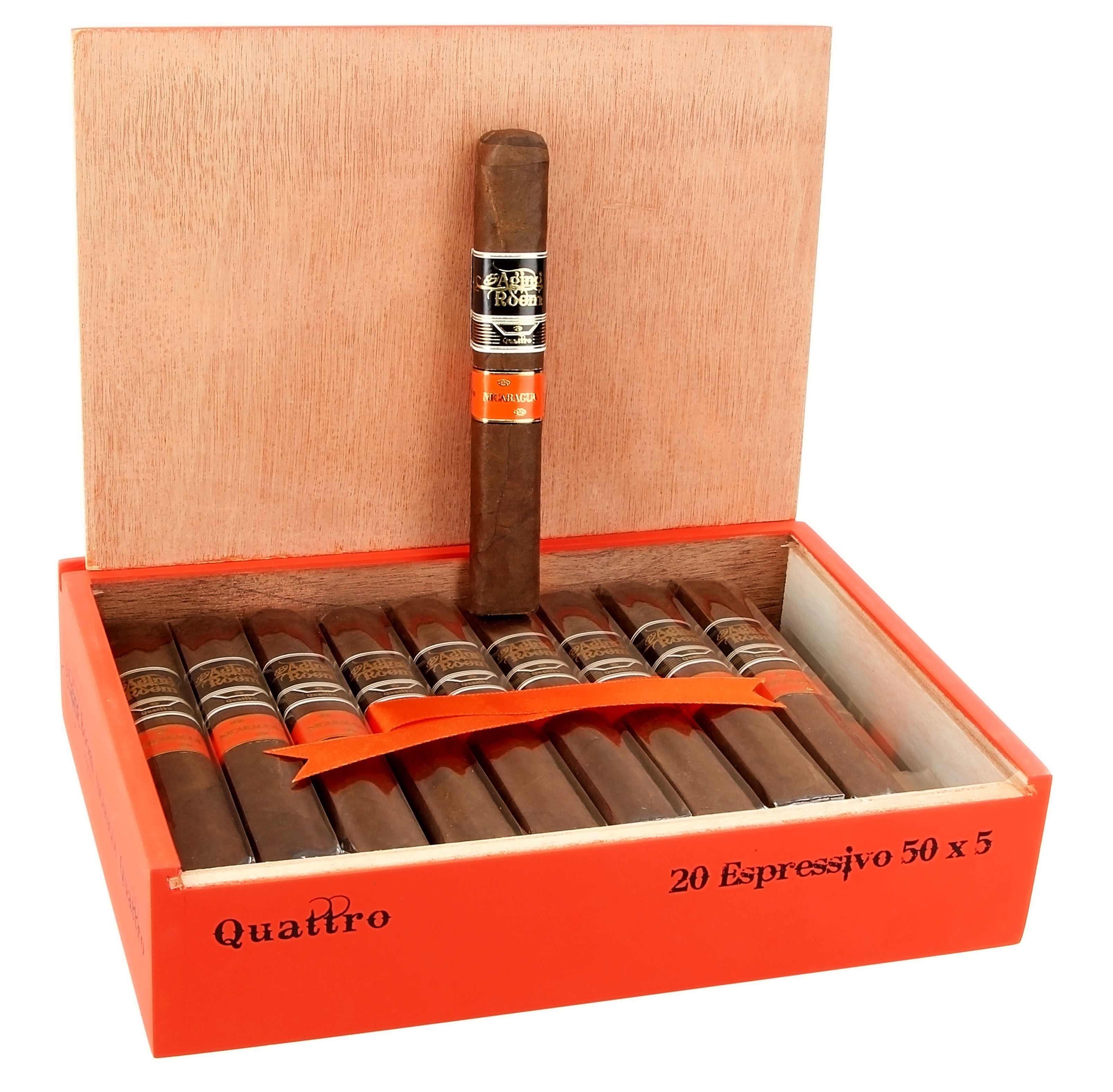 Aging Room Quattro Nicaragua packaging