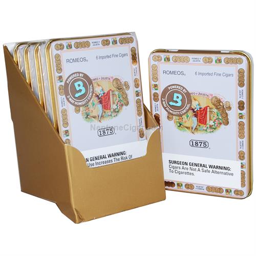 Romeo y Julieta Small Cigars & Tins 1875 Romeos