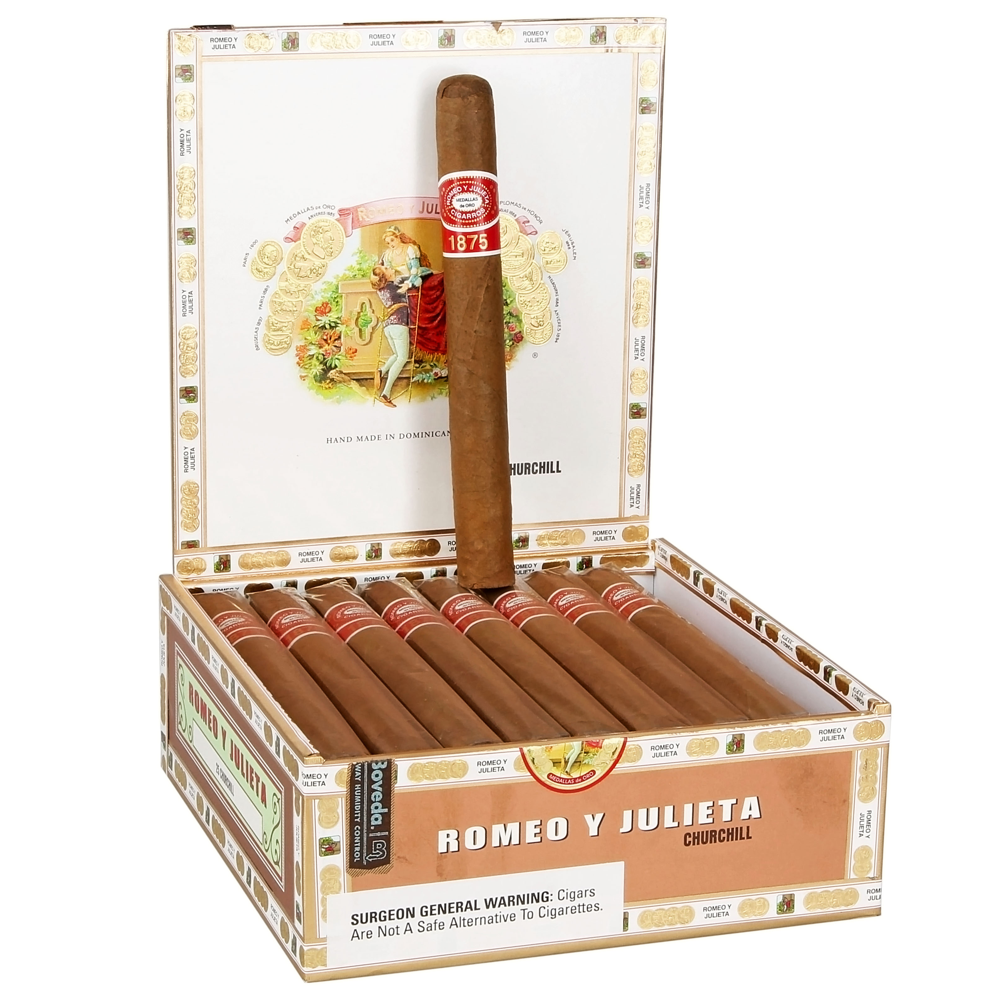 Romeo y Julieta 1875 packaging