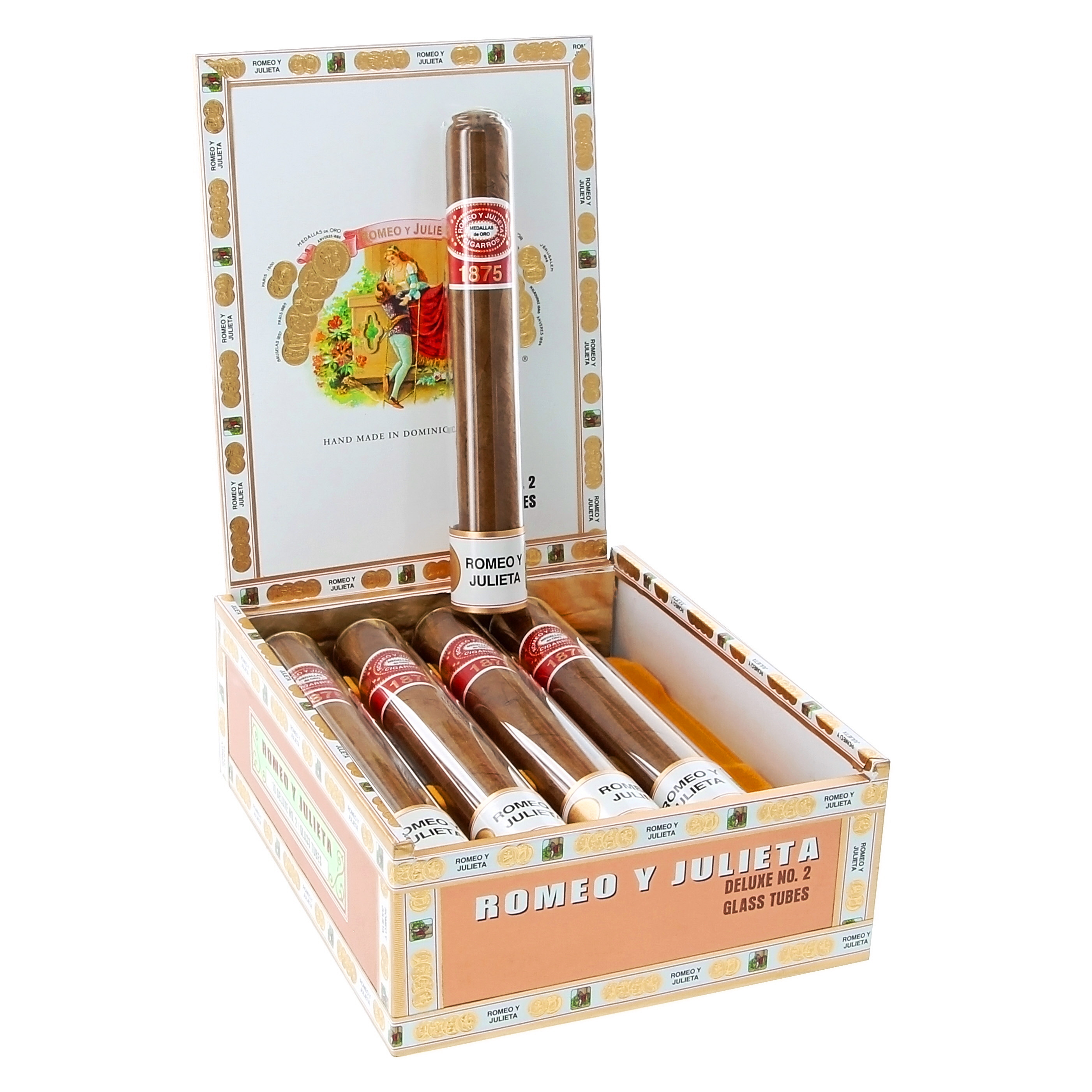 Romeo y Julieta 1875 packaging