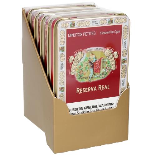 Romeo y Julieta Small Cigars & Tins Reserva Real Minutos Petites